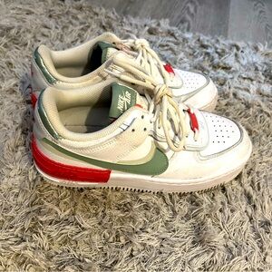 Nike Air Force 1 Shadow - Seafoam and Archeo Pink